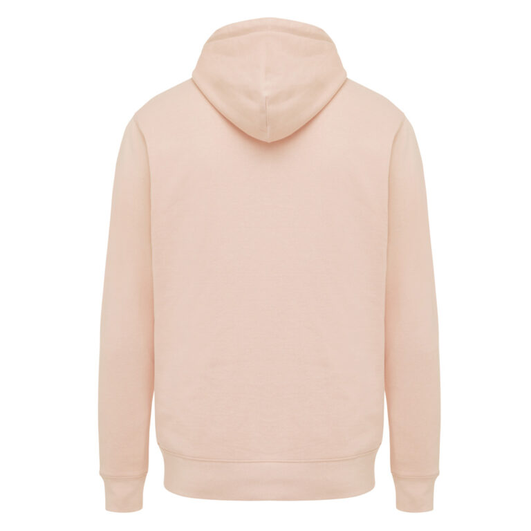 Rila lightweight recycled cotton hoodie, peach nectar