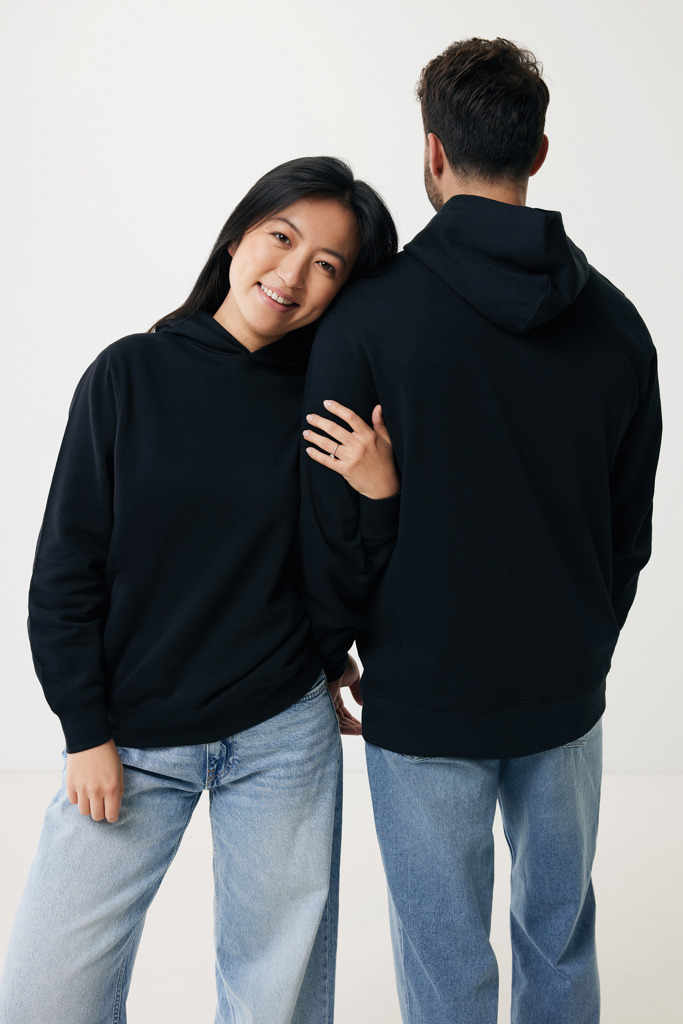 Sweat à capuche avec poches latérales Yengo, noir