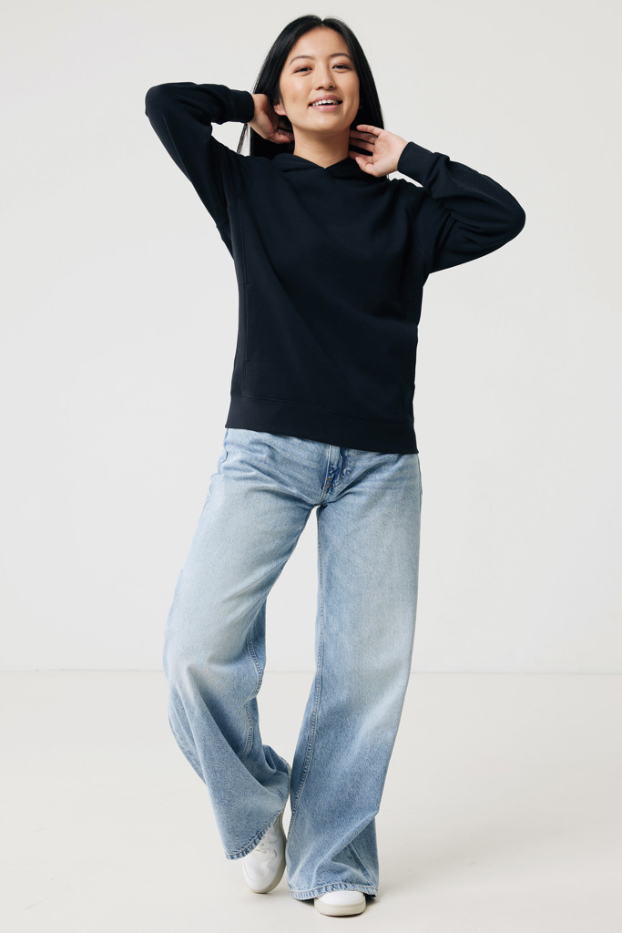 Sweat à capuche avec poches latérales Yengo, noir