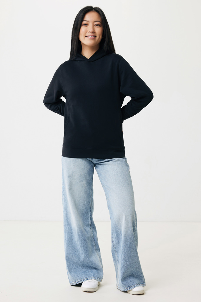 Sweat à capuche avec poches latérales Yengo, noir