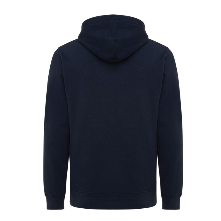 Yengo Hoodie mit Seitentaschen aus rec. Baumwolle, navy blau