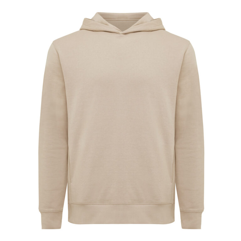 Yengo recycled cotton hoodie with sidepockets, desert