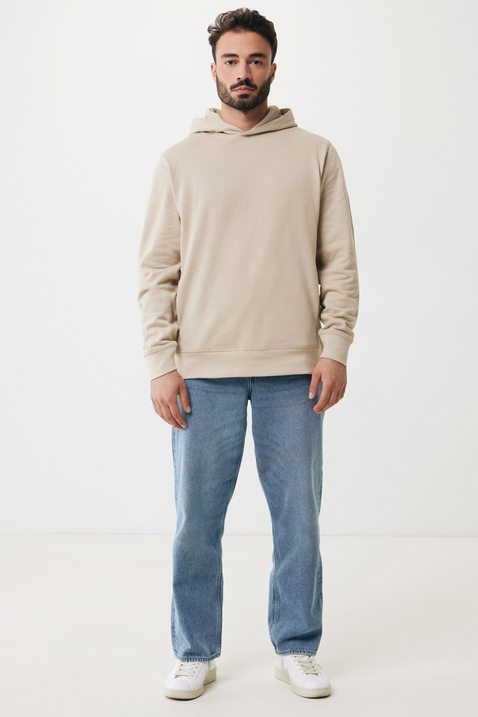 Yengo recycled cotton hoodie with sidepockets, desert