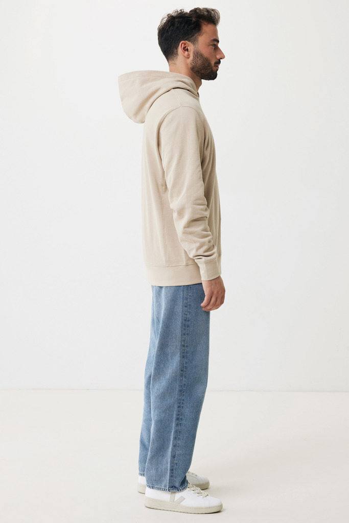 Yengo recycled cotton hoodie with sidepockets, desert