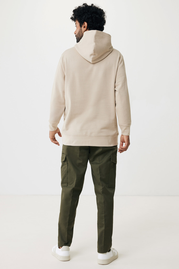 Yengo recycled cotton hoodie with sidepockets, desert