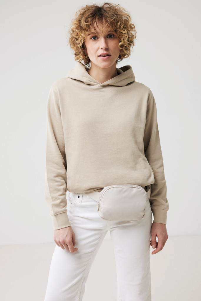 Yengo recycled cotton hoodie with sidepockets, desert