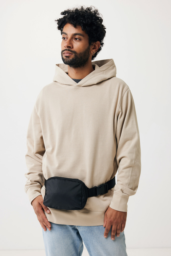 Yengo recycled cotton hoodie with sidepockets, desert