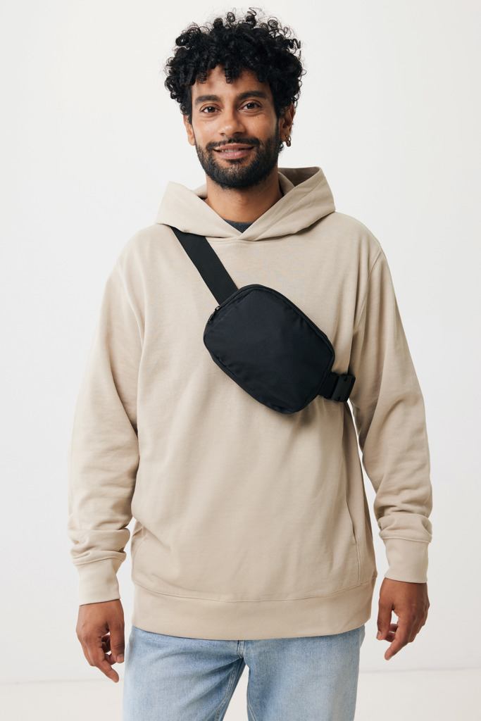 Yengo recycled cotton hoodie with sidepockets, desert
