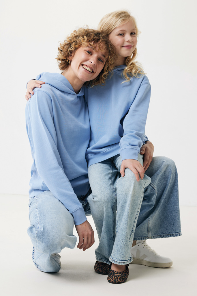 Yengo Sudadera Capucha Algodón Reciclado, sky blue