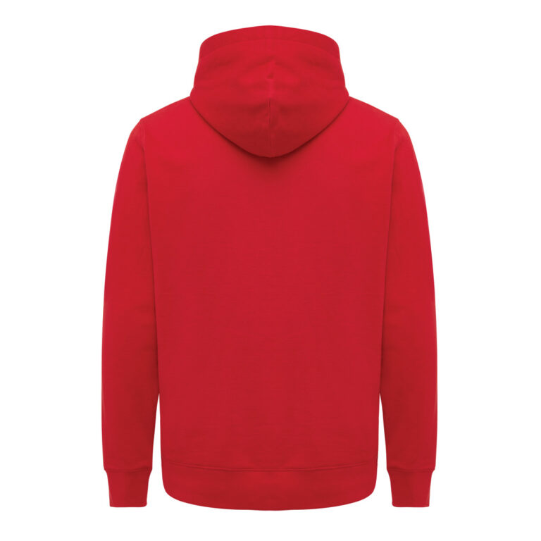 Yengo Sudadera Capucha Algodón Reciclado, rojo