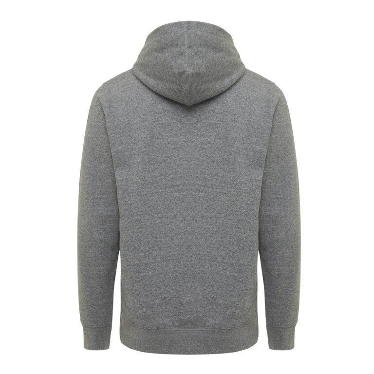 Yengo recycled cotton hoodie with sidepockets, light heather