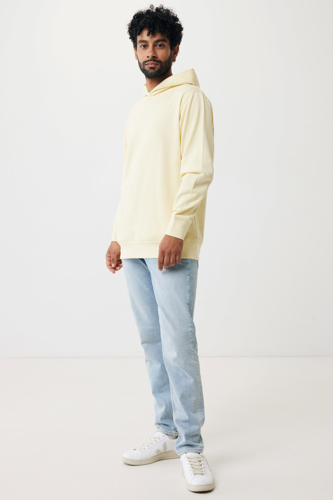 Sweat à capuche avec poches latérales Yengo, cream yellow