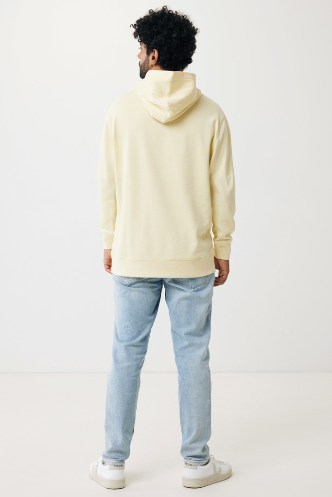 Sweat à capuche avec poches latérales Yengo, cream yellow