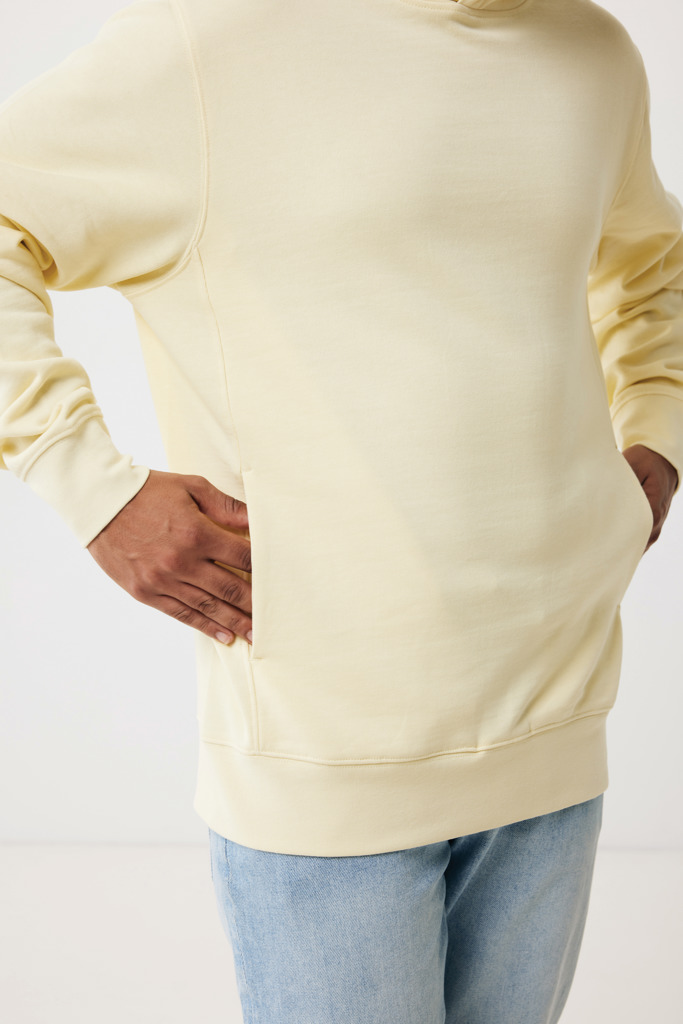 Sweat à capuche avec poches latérales Yengo, cream yellow