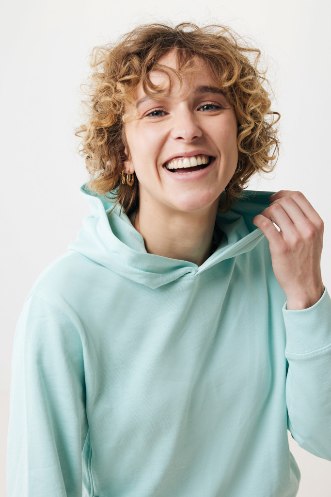 Sweat à capuche avec poches latérales Yengo, crushed mint