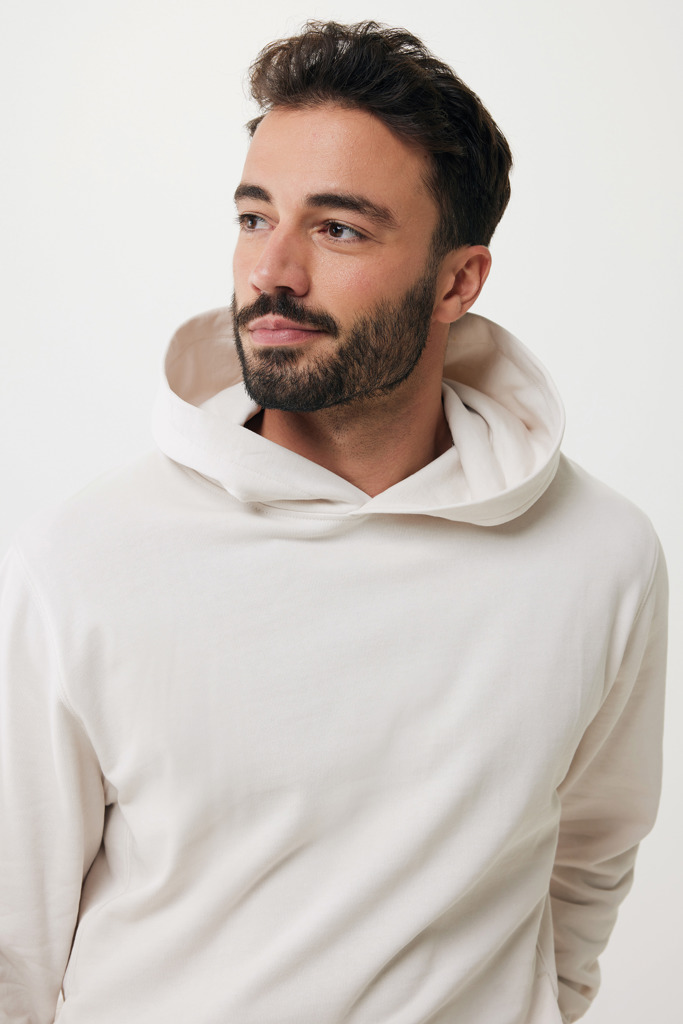 Sweat à capuche avec poches latérales Yengo, ivory white