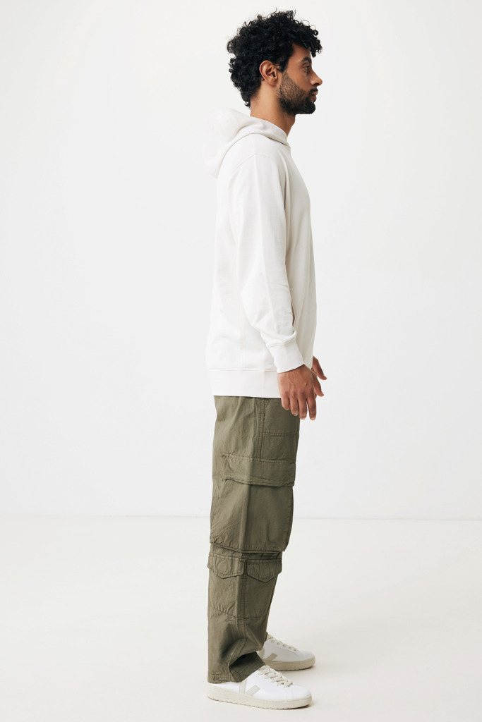 Sweat à capuche avec poches latérales Yengo, ivory white