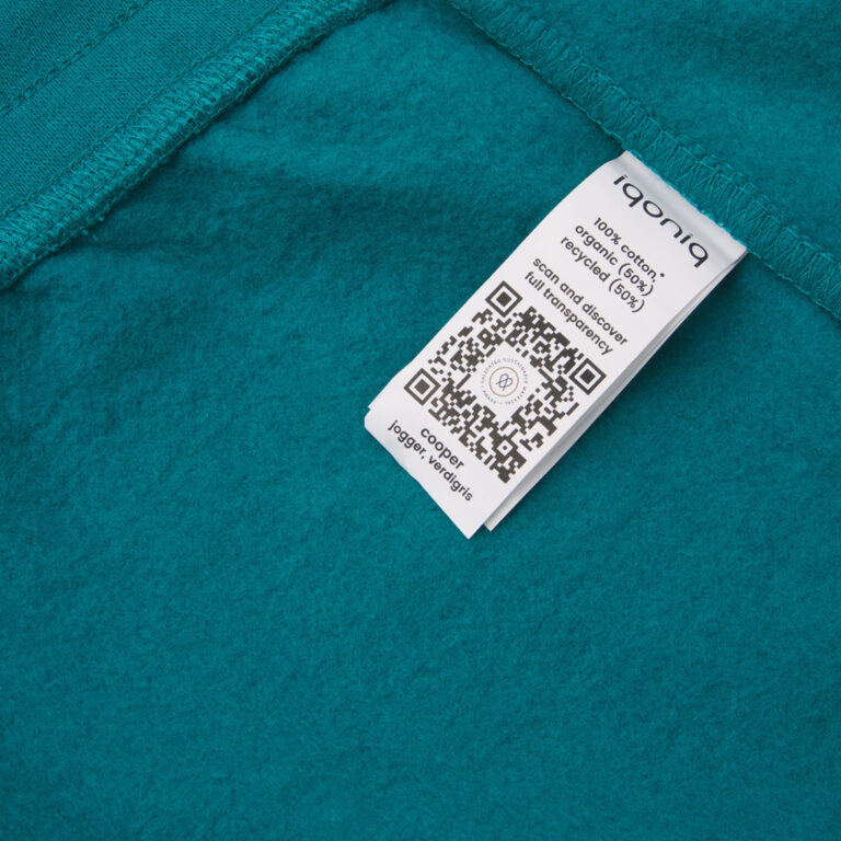 Cooper gerecycled katoenen joggingbroek, verdigris