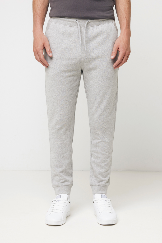Cooper gerecycled katoenen joggingbroek, heather grey