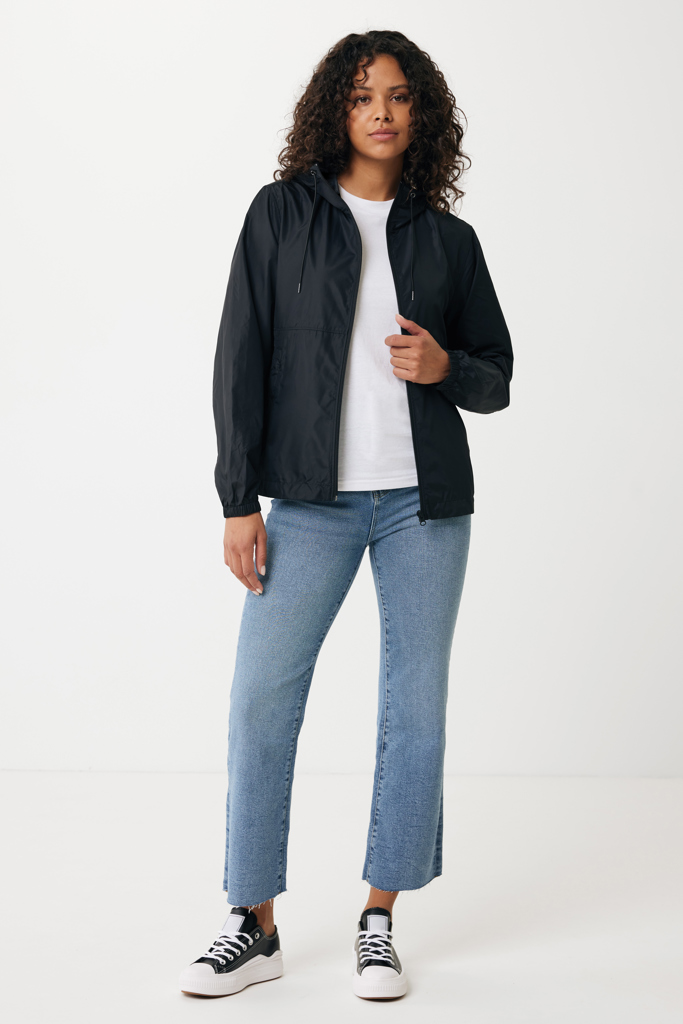 Veste légère en polyester recyclé Logan, noir