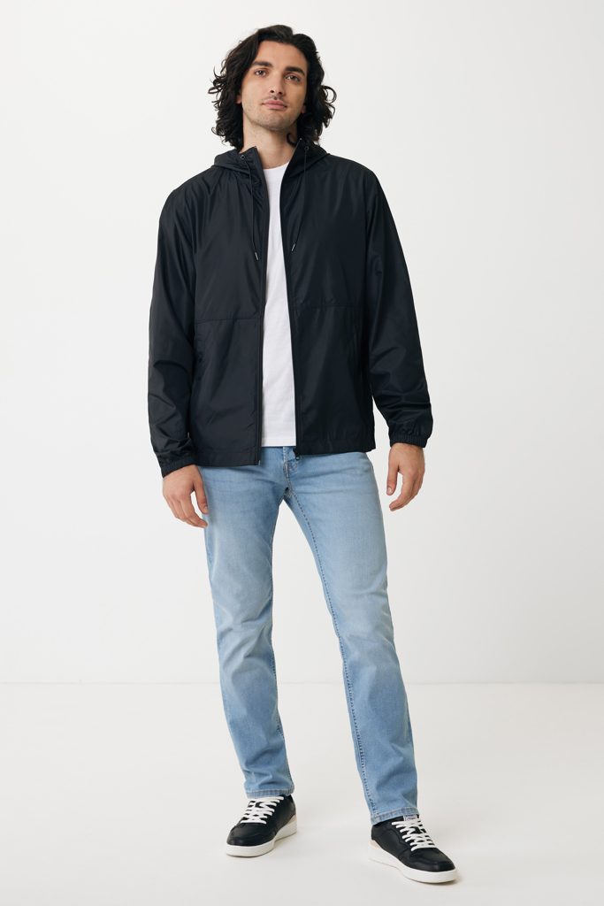 Veste légère en polyester recyclé Logan, noir