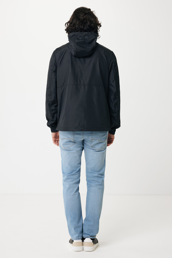 Veste légère en polyester recyclé Logan, noir