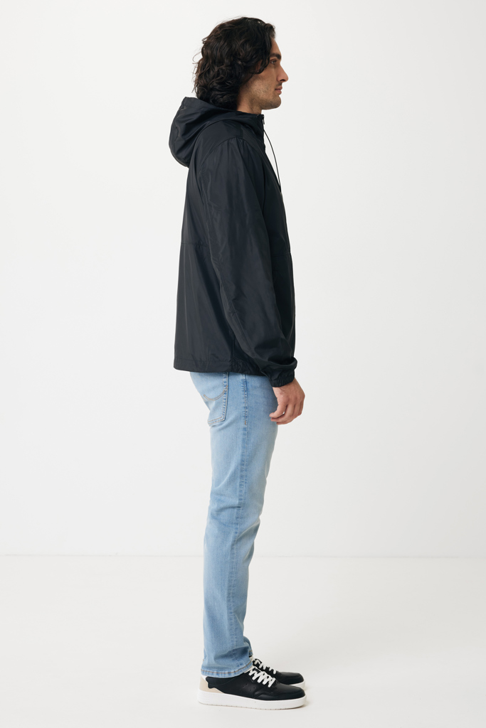 Veste légère en polyester recyclé Logan, noir