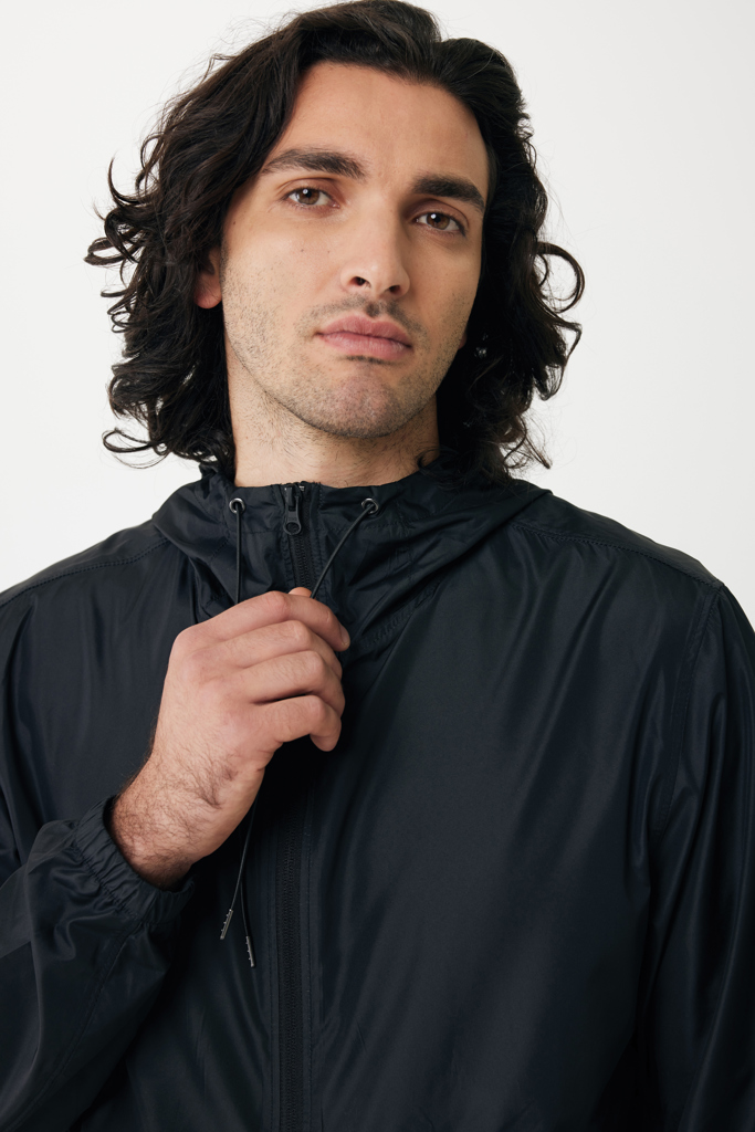 Veste légère en polyester recyclé Logan, noir