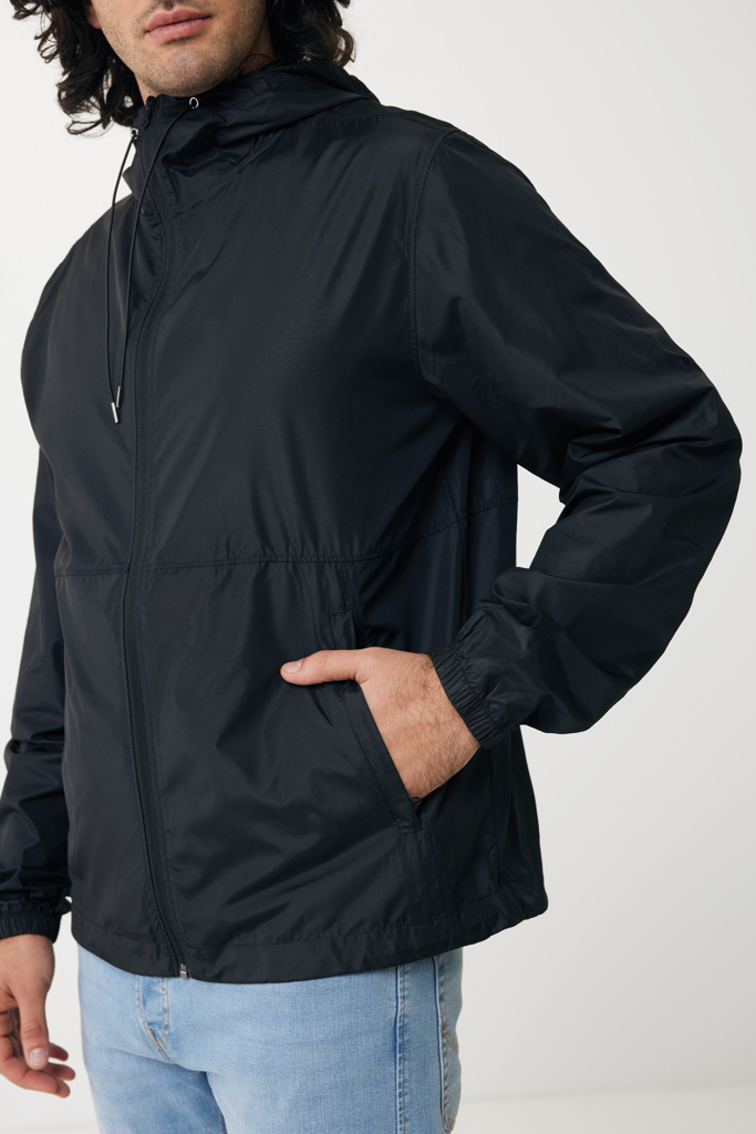 Veste légère en polyester recyclé Logan, noir