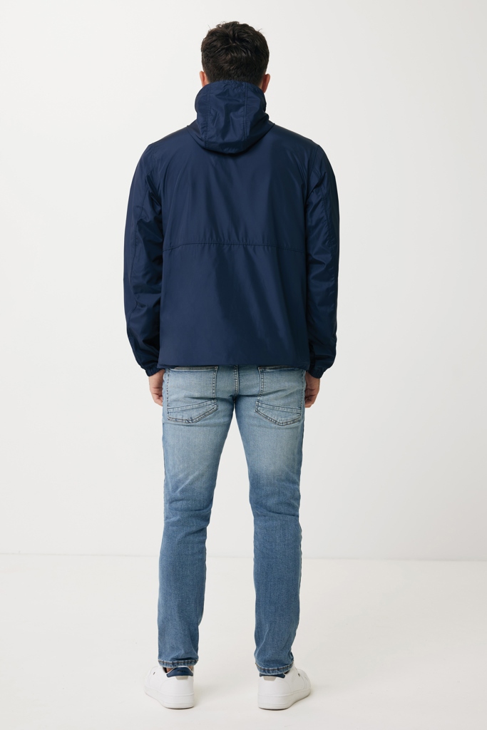 Giacca leggera Logan in rPET, blu navy