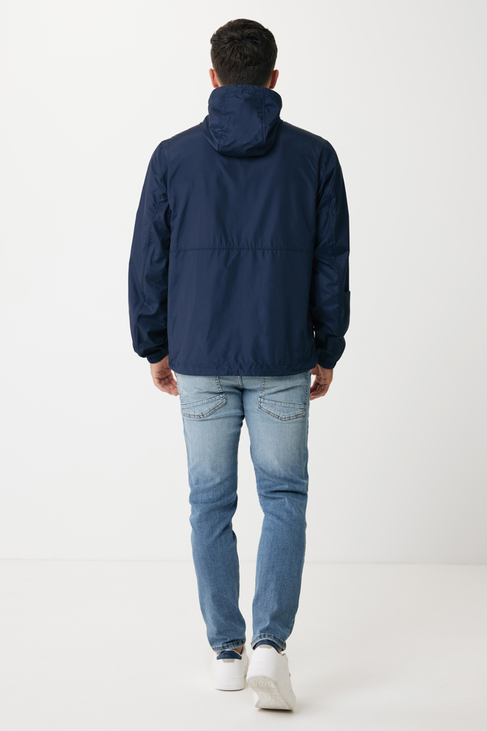 Giacca leggera Logan in rPET, blu navy