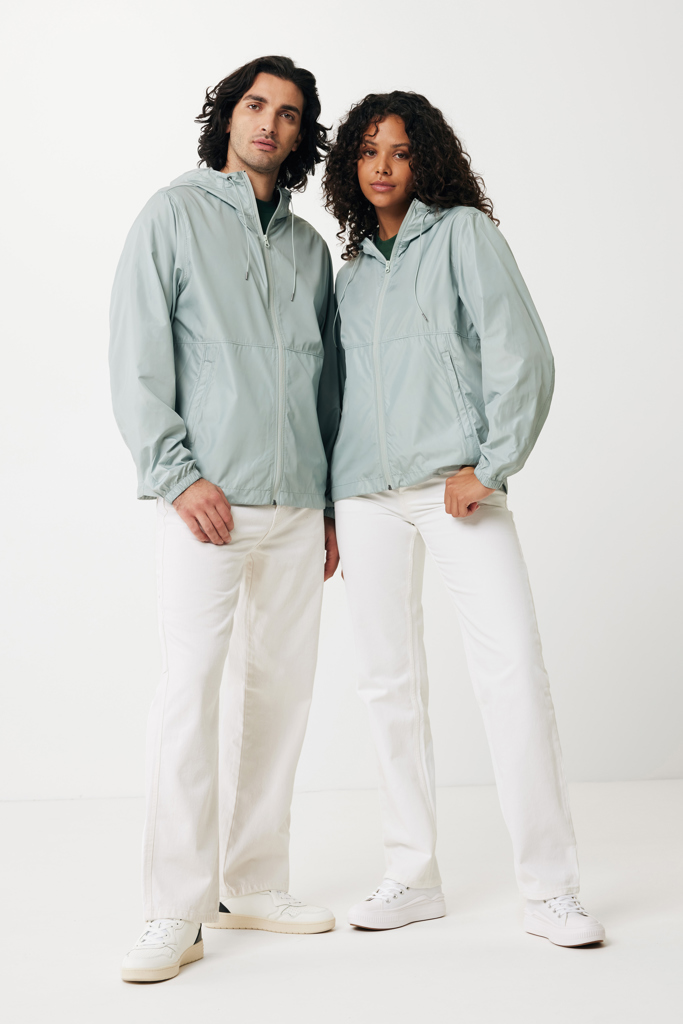 Logan lättvikt jacka i återvunnen polyester, Iceberg green