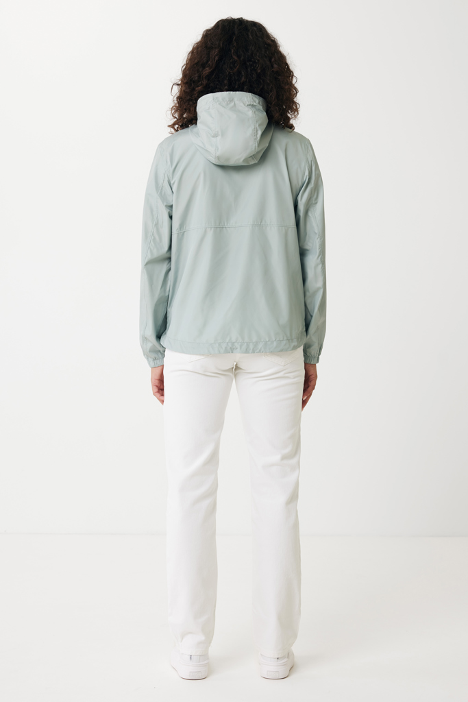 Logan lättvikt jacka i återvunnen polyester, Iceberg green