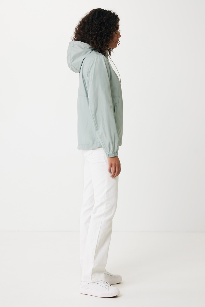 Logan lättvikt jacka i återvunnen polyester, Iceberg green