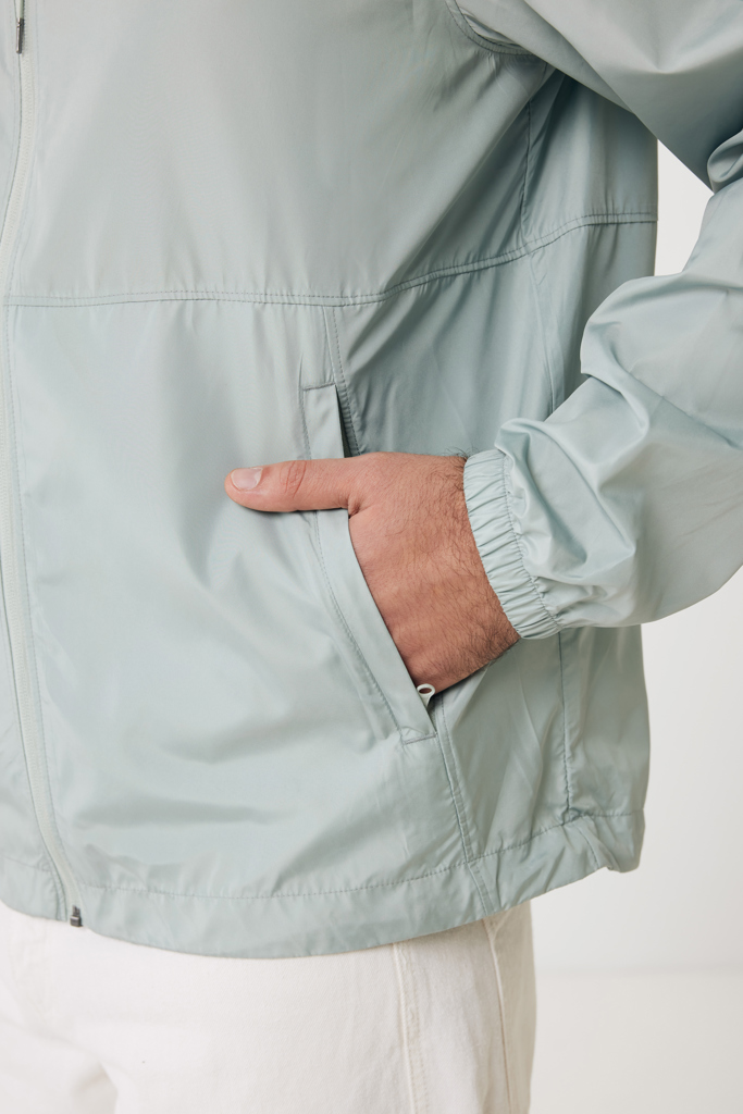 Logan lättvikt jacka i återvunnen polyester, Iceberg green