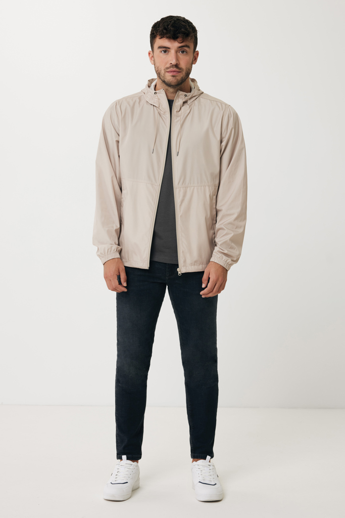 Veste légère en polyester recyclé Logan, beige