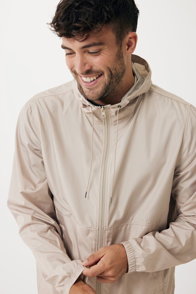 Veste légère en polyester recyclé Logan, beige