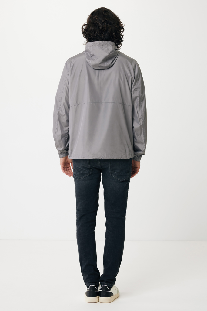 Logan Chaqueta Corta Vientos Poliéster Reciclado, gris plate