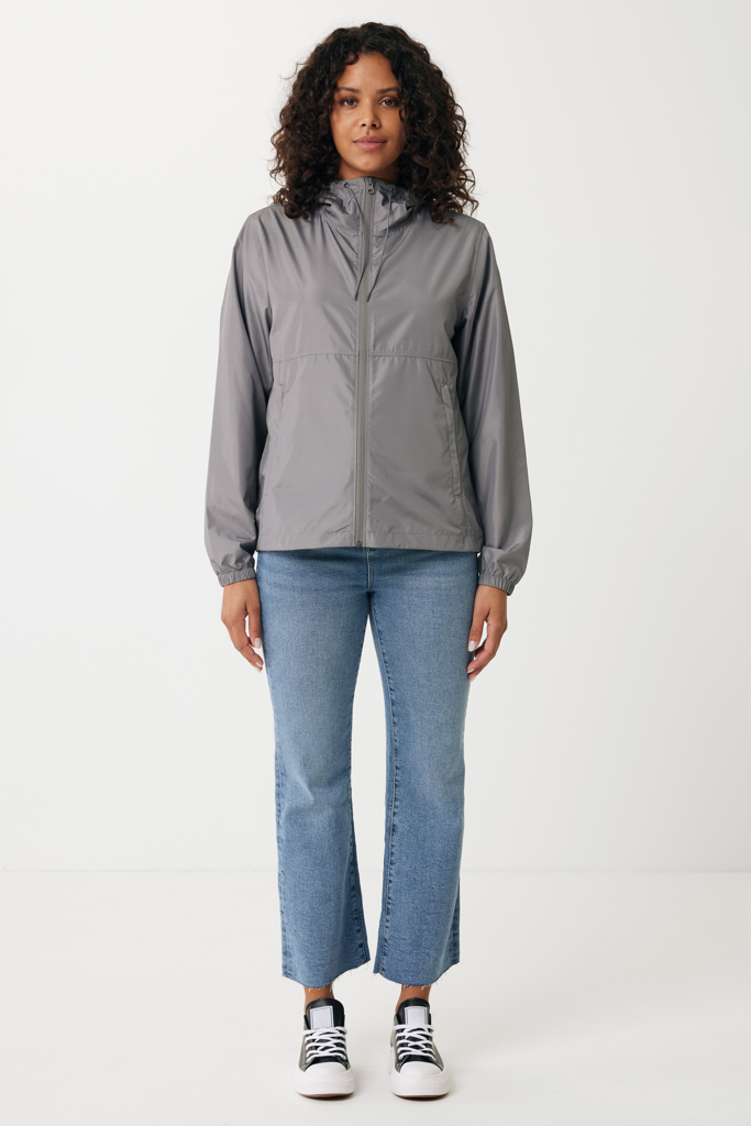 Logan Chaqueta Corta Vientos Poliéster Reciclado, gris plate