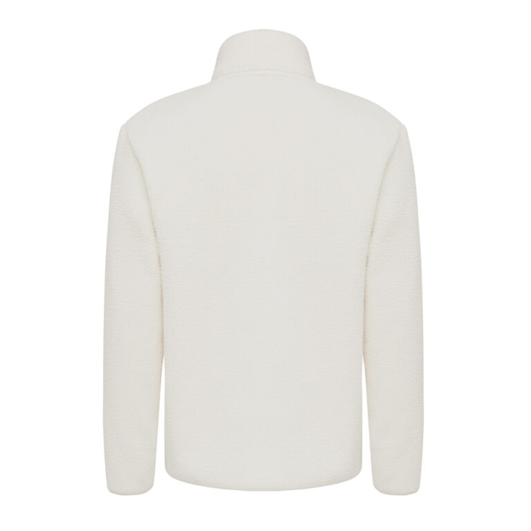 Diran recycled polyester pile fleece jacket, natural
