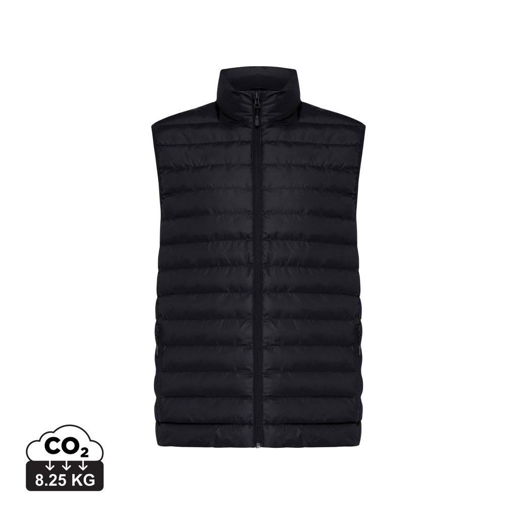 Gilet da uomo Meru in rPET, nero