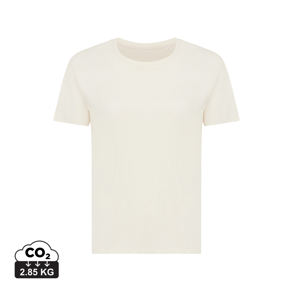 T-shirt da donna Yala in cotone riciclato, natural raw