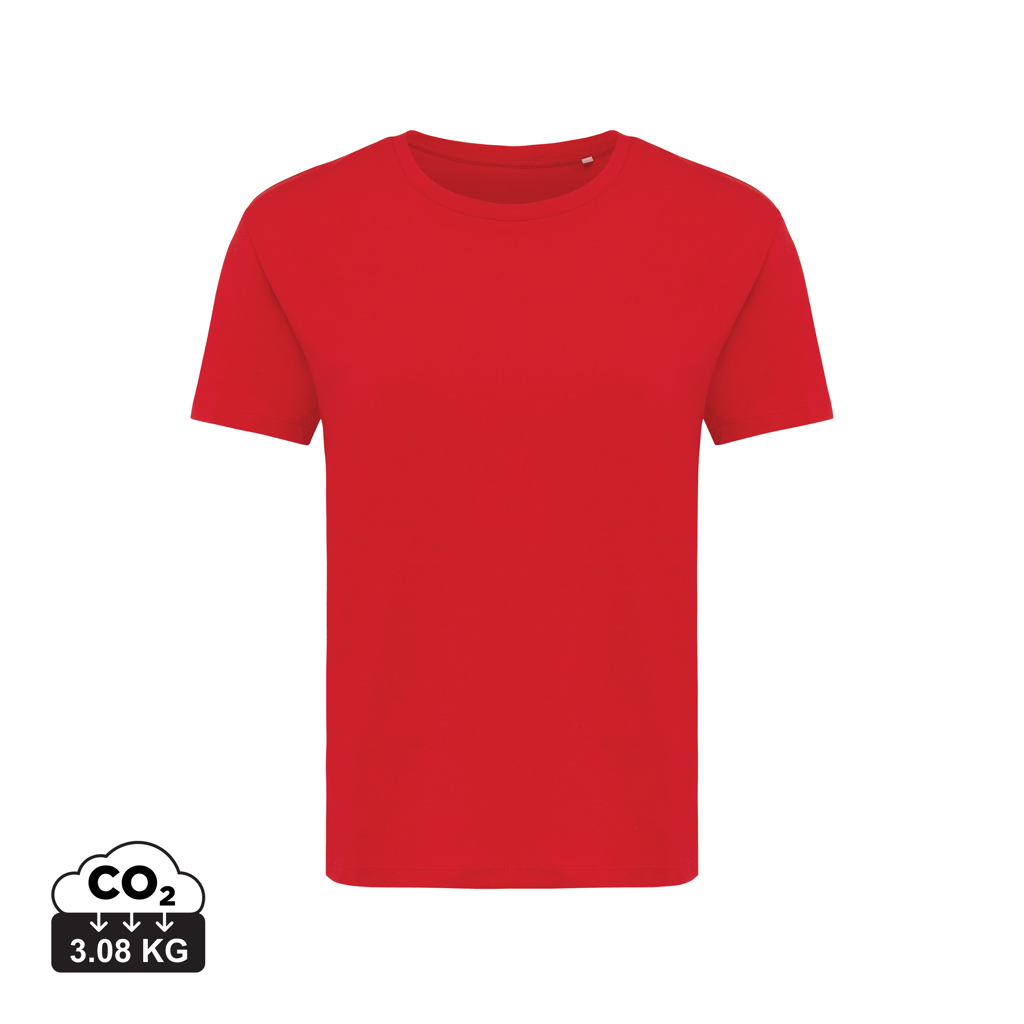 T-shirt da donna Yala in cotone riciclato, rosso ciliegio