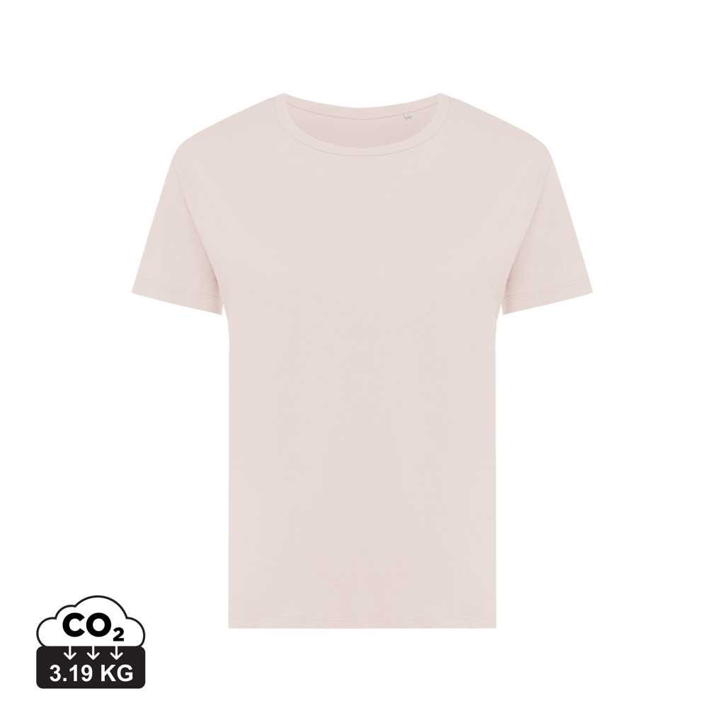 Yala women lightweight recycled cotton t-shirt, cloud pink
