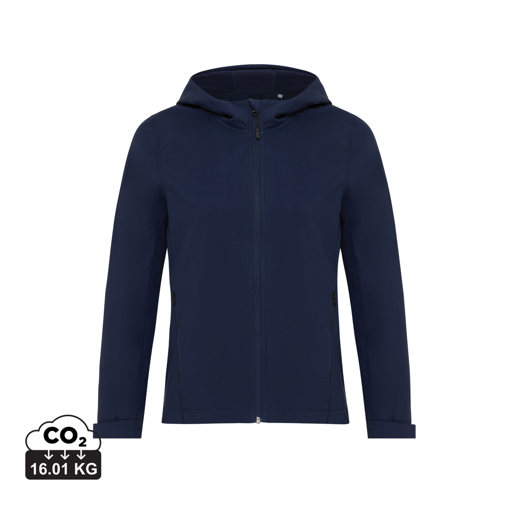 Giacca softshell da donna Makalu in rPET, blu navy