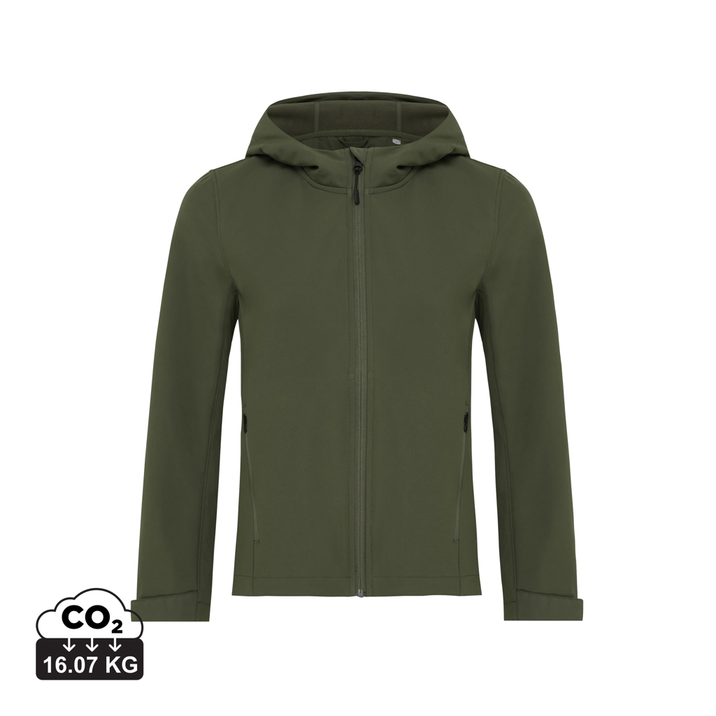 Giacca softshell da donna Makalu in rPET, cachi