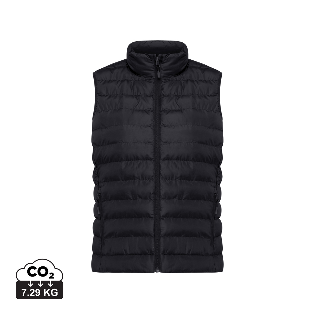 Gilet da donna Meru in rPET, nero
