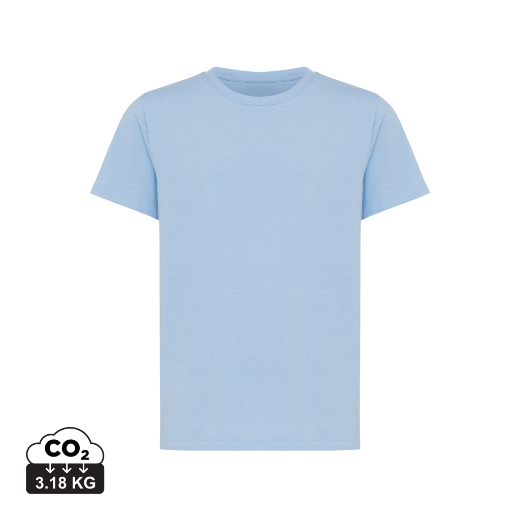 Koli kids lightweight recycled cotton t-shirt, sky blue