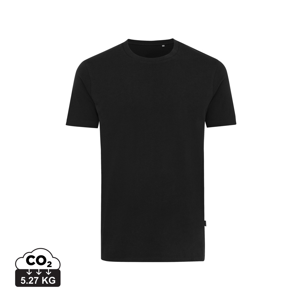 T-shirt Bryce in cotone riciclato, nero