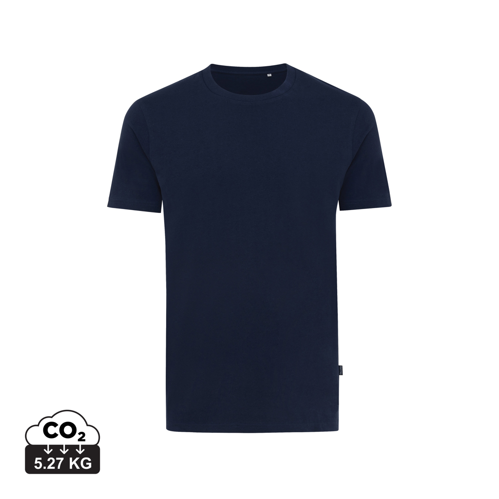 T-shirt Bryce in cotone riciclato, blu navy